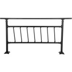 Mophorn - rampe d'escalier extrieure convient aux rampes en fer forg de 1  4 marches, rampes extrieures ...