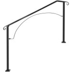 Mophorn - rampes pour marches extrieures, adaptes aux rampes d'escalier extrieures  4 ou 5 marches, ...
