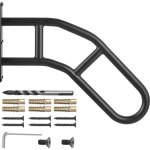 Mophorn rampes murales de 32 po pour marches ext�rieures, rampes de s�curit� en forme de u, noir mat, ...