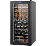 Mophorn - refroidisseur à vin 32 bouteilles, réfrigérateur à vin à double zone et à double température, ... Mophorn - refroidisseur à vin 32 bouteilles, réfrigérateur à vin à double zone et à double température, ...