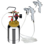 Mophorn - rservoir de peinture  air comprim 2l, pistolet  peinture lger de 0, 5 gal avec buse de ...