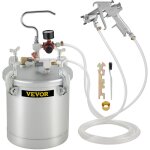 Mophorn - vevor reservoir de peinture sous pression 10 l avec pistolet de pulverisation, pot de peinture ...