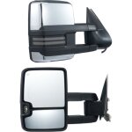 Rétroviseurs de remorquage, paire gauche et droite pour chevrolet silverado (2003 - 2007) / gmc / cadillac, ... Rétroviseurs de remorquage, paire gauche et droite pour chevrolet silverado (2003 - 2007) / gmc / cadillac, ...