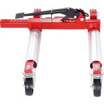 Mophorn - roulant pour voiture, capacit maximale de 1 500 lb, roues rotatives  360 , cric  cliquet ...