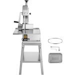 Mophorn - scie  viande lectrique , coupeuse verticale en acier inoxydable de 1800 w, tabli de 19, ...