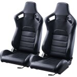 Mophorn si�ge de course, ensemble de 2, cockpit de course r�glable avec inclinaison grand angle et mousse ...