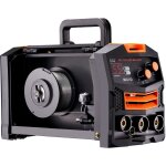 Mophorn soudeur mig, machine de soudage mig synergique 130 a, soudeuse � noyau de flux sans gaz, soudeuse ...