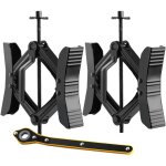Mophorn - vevor stabilisateur de roue de camping - car en forme de h, cale roue, cle integree adapte ...