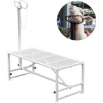 Mophorn - vevor support pour betail 130x59 cm support de parage avec piece de tete droite, support de ...