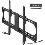 Mophorn - support mural universel pour tlviseur  profil bas convient aux tlviseurs de 37  70 pouces, ...