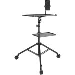 Mophorn support de projecteur avec roulettes, tr�pied pour ordinateur portable, r�glable de 80 � 170 ...