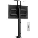 Mophorn - support tv motoris�, capacit� de charge de 54, 4 kg, support tv vertical �lectrique avec t�l�command ...