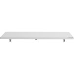 Mophorn - table pliante murale 35, 43'x19, 69', bureau flottant  abattant, support en fer, rabattable, ...