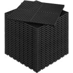 Mophorn tapis de drainage embo�table 15, 7  x 15, 7 , 24 pi�ces, coussin antid�rapant modulaire, tapis ...