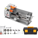 Mophorn - tour a metaux 7'' x 16'', tour deetabli de precision 800w, vitesse variable 150 - 2500 rpm, ...