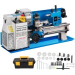 Mophorn tour  mtaux 7x14 pouces 50 - 2500 tr / min 550 w mini tour d'tabli 0, 75 cv fraiseuse  vitesse ...
