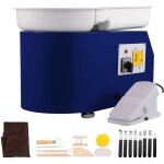 Mophorn - tour de potier 11', roue en cramique 0 - 300 tr / min, machine de formage  vitesse rglable ...