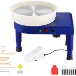 Mophorn tour de potier de 35 cm avec vitesse ajustable de 60 � 300 tr / min, bassin amovible, pied r�glable ...