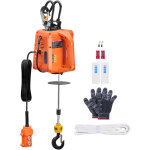 Mophorn - treuil �lectrique 3 en 1, capacit� de 1 100 lb, treuil �lectrique portatif de 1 500 w. avec ...