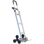 Mophorn - vevor chariot deescalier 150 - 250 kg diable monte escalier aluminium avec deux poignees cadre ...