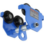 Mophorn - vevor chariot porte - palan manuel, charge 0, 5 tonne, chariot a poutre poussee 2 roues, reglable ...