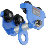 Mophorn - vevor chariot porte - palan manuel, charge 1 tonne, chariot a poutre poussee 2 roues, reglable ...