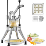 Mophorn - vevor coupe - frites professionnel manuel coupe - legumes multifonction commercial en inox ...