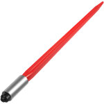 Mophorn - vevor lance a foin, 81 cm, lance a balles de foin carree, pointe a balle fixation rapide, capacite ...