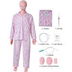 Mophorn - vevor mannequin de soins infirmiers femme mannequin de soins aux patients 153 cm de haut mannequin ...