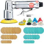 Mophorn - vevor mini ponceuse pneumatique 1 / 2 / 3 po 25 / 50 / 76 mm ponceuse orbitale aleatoire vitesse ...