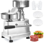 Mophorn - vevor presse a hamburger commerciale 130 mm de diametre machine a burger manuelle en inox sus304 ...