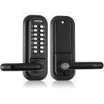 Mophorn - vevor serrure de porte mecanique sans cle verrou a code en alliage de zinc clavier a 14 touches ...