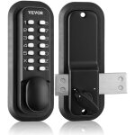 Mophorn - vevor serrure de porte mecanique sans cle verrou a code clavier a 14 touches poignee de porte ...