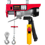 Mophorn - vevor treuil a cable electrique 250 kg palan electrique avec telecommande filaire 4 m treuil ...