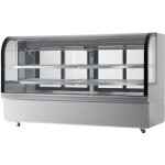Mophorn - vitrine rfrigre pour ptisserie boulangerie gteaux 901 l 4 niveaux, grande pour boulangerie ...