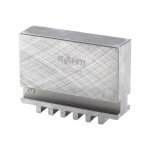 Rohm - mors de mandrins de tours, 3 mors, mors monoblocs non �tag�s, non tremp�s, taille : 125 mm, long. ...
