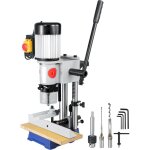 Mortaiseuse a bedane carre, 370 w, machine a percer bois deetabli electrique, capacite du burin 6 - 12 ...