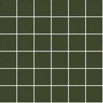 Mosa�que de gr�s c�rame piccolo silk 5x5cm (finition satin�e) - pesto green - bo�te de m2