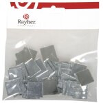Mosa�que miroir, autocollant, 2x2cm, 50 pi�ces , argent