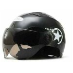 Moteur �lectrique pour casque de scooter et v�lo - visage ouvert - demi casquette de baseball - anti ...