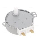 Moteur de plateau tournant (49006054) four micro - ondes 223256 brandt candy rosieres, hoover, sauter, ...