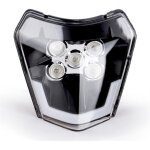 Moto phare led plaque phare avant adapt� for ktm exc 300 xc xcf xcw xcfw sx sxf sxs 125 � 690 2012 - ...