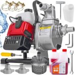 Motopompe essence auto amor�ante majster pro 1 pouce puissance 1450 w