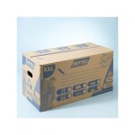 Mottez ? carton de rangement 160 litres ? dimensions 80 x 50 x 40 cm ? double cannelure 7 mm ? charge ...