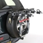 Mottez ? porte - v�lo 4x4 sur roue de secours ? fixation universelle ? d�montable pour transport facile ...