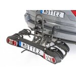 Mottez ? porte - v�lo plateforme sur attelage 2 v�los ? charge maximale 30 kg ? syst�me encliquetage ...