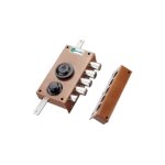 Mottura - serrure multipoints en applique 30. 436 coloris marron a2p droite 30436vd50xhafd