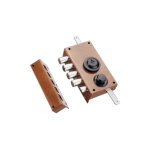 Serrure multipoints en applique 30. 436 coloris marron a2p gauche - mottura - 30436vd50xhafs