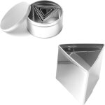 Moule emporte - pice, gabarit triangle - lot de 6 pcs. hendi 673775
