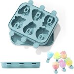 Moules  glace, moules  glace faits maison, moules en forme de fruits, 6 formes diffrentes de moules ...